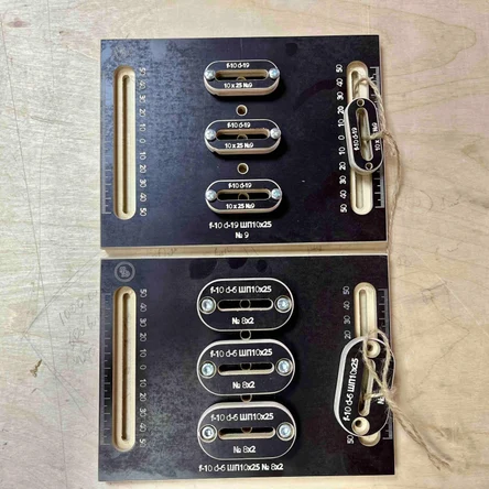 Шаблон 10 х 25 х 3