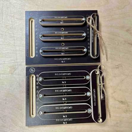 Шаблон 110 х 60 х 3